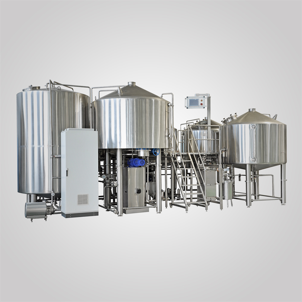 <b>3500L 4-vessel Complete Brewing System Brewhouse</b>